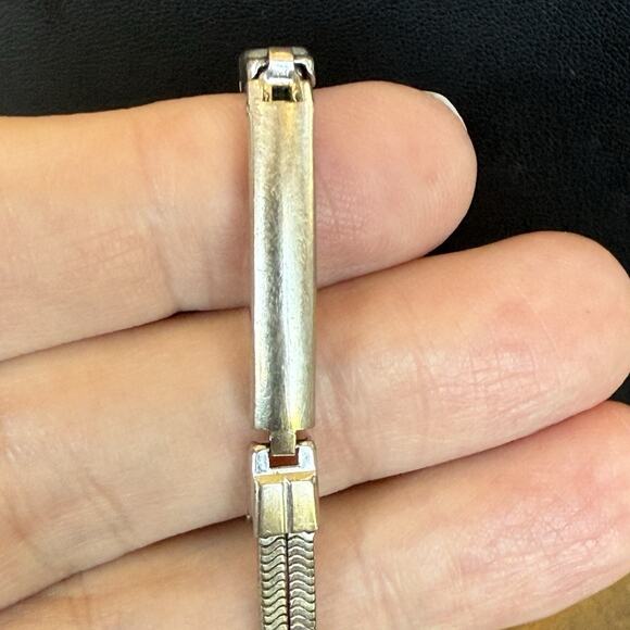 Vintage JB Champion 1/20 12kt Gold Filled Two Chain Watch Band - Picture 3 of 9